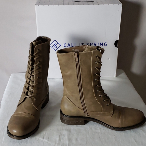 New Call It Spring Amelia Combat Boot - Picture 1 of 7